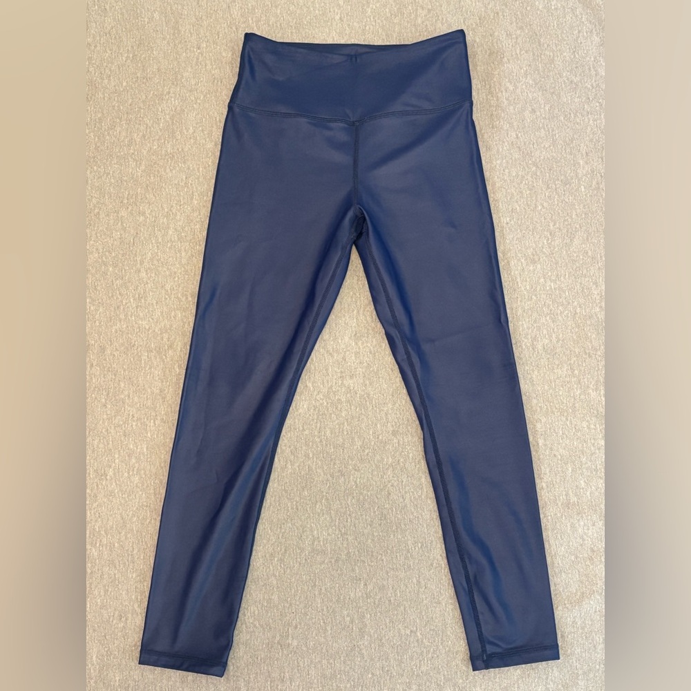 Zyia Blue High-Waisted Leggings